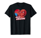 Marvel Spider-Man You’re Amazing Heart Valentine T-Shirt
