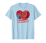 Marvel Spider-Man You’re Amazing Heart Valentine T-Shirt