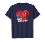 Marvel Spider-Man You’re Amazing Heart Valentine T-Shirt