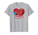 Marvel Spider-Man You’re Amazing Heart Valentine T-Shirt