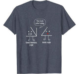 Math Teacher Shirt Complimentary Acute angle school