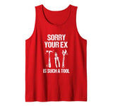 Mens Sarcasm Anti Valentine Tank Top