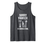 Mens Sarcasm Anti Valentine Tank Top