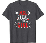 Mr. Steal Your Girl Shirt Valentines Day Shirt For Boys