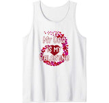My Dog Is My Valentine Tank Top