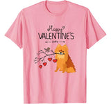 My Dog Is My Valentines Pomeranian T-Shirt
