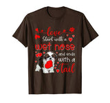 My Shih Tzu Dog Is My Valentines Day T-Shirt