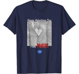 NASA Valentines Day Mars shirt