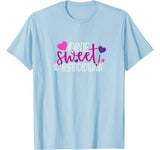 One Sweet Custodian Valentine Gift for Her School Team match T-Shirt