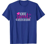 One Sweet Custodian Valentine Gift for Her School Team match T-Shirt