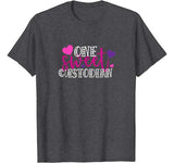 One Sweet Custodian Valentine Gift for Her School Team match T-Shirt