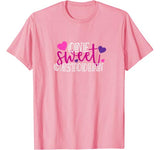 One Sweet Custodian Valentine Gift for Her School Team match T-Shirt