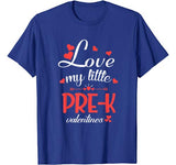 PRE-K Teacher Gift Love My Little PRE-K Valentines T-Shirt