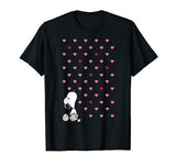 Peanuts Valentine Snoopy Hearts T-shirt