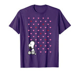 Peanuts Valentine Snoopy Hearts T-shirt