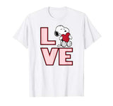 Peanuts Valentine Snoopy Love T-shirt