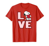 Peanuts Valentine Snoopy Love T-shirt