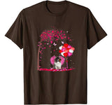 Pekingese Valentine’s Day Outfit Heart Dog Lover T-Shirt