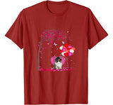 Pekingese Valentine’s Day Outfit Heart Dog Lover T-Shirt
