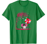 Pekingese Valentine’s Day Outfit Heart Dog Lover T-Shirt
