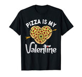 Pizza Is My Valentine Funny Valentines Day Gifts Boys Kids T-Shirt