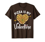 Pizza Is My Valentine Funny Valentines Day Gifts Boys Kids T-Shirt