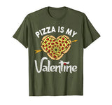 Pizza Is My Valentine Funny Valentines Day Gifts Boys Kids T-Shirt