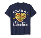 Pizza Is My Valentine Funny Valentines Day Gifts Boys Kids T-Shirt