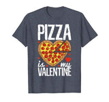 Pizza Is My Valentine Funny Valentines Day Gifts Boys Kids T-Shirt