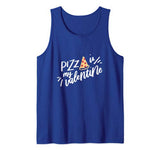Pizza Is My Valentine Funny Valentines Day Gifts Boys Kids Tank Top