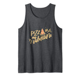 Pizza Is My Valentine Funny Valentines Day Gifts Boys Kids Tank Top