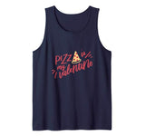 Pizza Is My Valentine Funny Valentines Day Gifts Boys Kids Tank Top