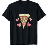 Pizza love shirt for pizza lovers valentine’s day t-shirt