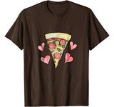 Pizza love shirt for pizza lovers valentine’s day t-shirt