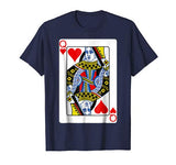 Playing Card Queen of Hearts T-Shirt Valentine’s Day Costume