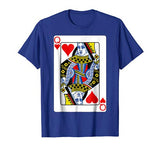 Playing Card Queen of Hearts T-Shirt Valentine’s Day Costume