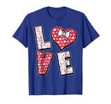 Polka Dot Love Heart Bow Tie Valentine’s Day Shirt for Girls