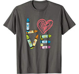 Preschool Teacher Shirts Valentines Day Boys Girls LOVE Gift T-Shirt