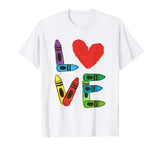 Preschool Teacher Shirts Valentines Day Boys Girls LOVE Gift T-Shirt