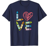 Preschool Teacher Shirts Valentines Day Boys Girls LOVE Gift T-Shirt