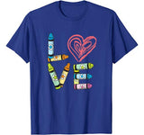 Preschool Teacher Shirts Valentines Day Boys Girls LOVE Gift T-Shirt