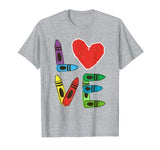 Preschool Teacher Shirts Valentines Day Boys Girls LOVE Gift T-Shirt