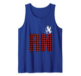 RN Nurses Valentine’s Day Love Hearts Cupids Buffalo Tank Top