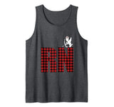 RN Nurses Valentine’s Day Love Hearts Cupids Buffalo Tank Top