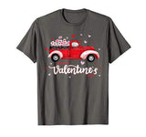 Red Truck With Letters Postal Worker Happy Valentine’s Day T-Shirt
