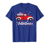 Red Truck With Letters Postal Worker Happy Valentine’s Day T-Shirt