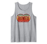 Romeo The Man The Myth The Legend Vintage Valentine Tank Top