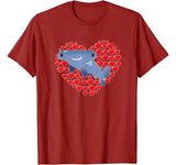 Shark Hammerhead Valentines Days T shirt Gifts for Men Women T-Shirt