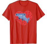 Shark Hammerhead Valentines Days T shirt Gifts for Men Women T-Shirt
