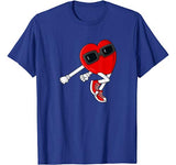 Shoot Heart Dance Valentines Day Boys Girls Kids T-Shirt